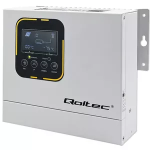 Inverter QOLTEC ECO Solar Boost 4kW MPPT LCD, 4 kW output, MPPT charge control, LCD display