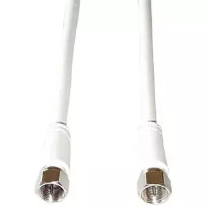 Coaxial Cable e+p FA 50 5 m F plug White