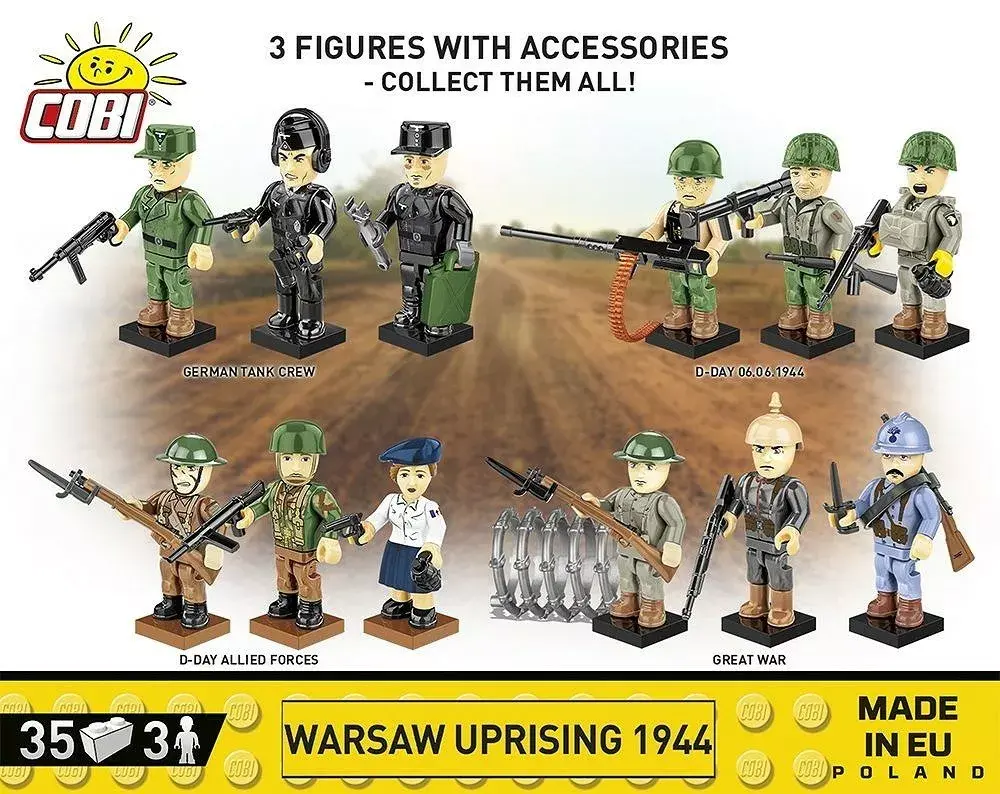 Cobi Historical Collection Warsaw Uprising 1944 set 2057 Photo 2