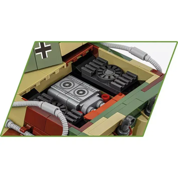 Būvniecības komplekts COBI Panzer VI Ausf. B Königstiger Photo 4