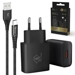 USB-C Cable Extralink CAB-CHAR-SET01 15W (5V 3A) 2.0 m