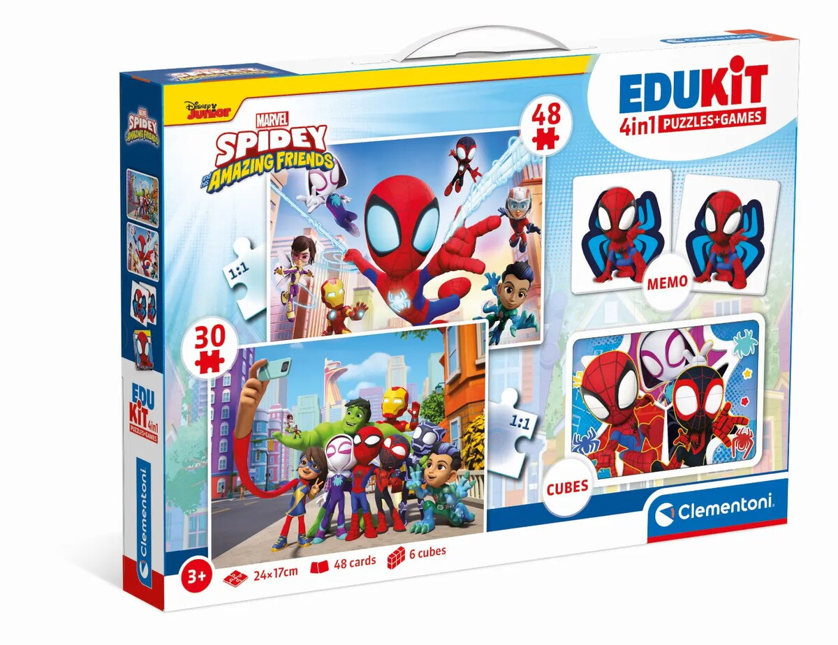 Clementoni Izglītojošo spēļu komplekts Spidey Modelis