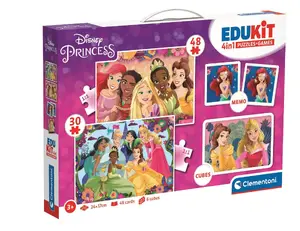 Clementoni Princess 18297 learning toy with puzzles for children from 3 years