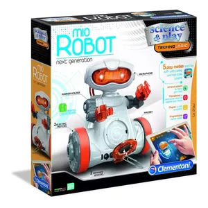 Programmable interactive toy robot Clementoni TOY MIO THE ROBOT BL 75053BL