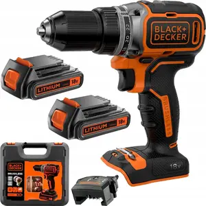 Bezvadu skrūvgriezis Black & Decker BL186K1B2-QW