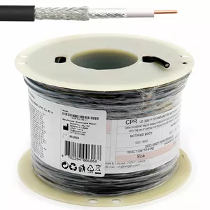 Коаксиальный кабель Rangeful RG58U 50 м, 50 Ω, низкие потери