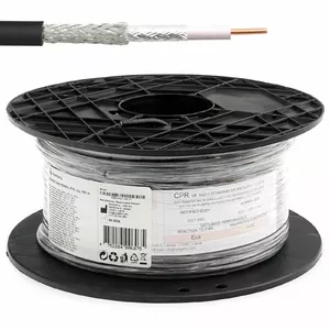 Коаксиальный кабель Rangeful RG58U 100 м, 50 Ом, низкие потери, ПВХ оболочка