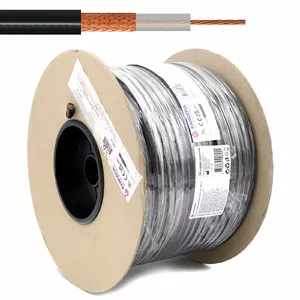 Коаксиальный RF-кабель Rangeful RG213U 100 м, 50 Ом, медный сердечник, ПВХ оболочка