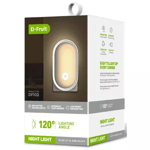 Sensor Light D-Fruit DF102 LED 5000K — motion-activated LED sensor lamp, 5000K daylight
