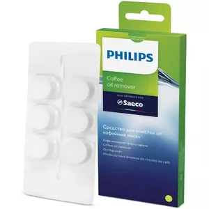 Philips CA6704/10 Coffee Oil Remover Tablets, 6 Pieces
