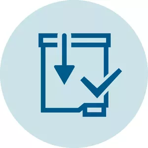 Effortlessly activate the filter with the click-and-go system