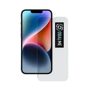Защитное стекло iLike OBAL:ME для iPhone 13 / 13 Pro / 14 — прозрачное закалённое стекло