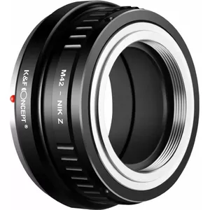 Bajoneta adapteris K&F Nikon Z uz M42 (SB6333) — saderīgs ar Nikon Z5/Z6/Z7/Z50
