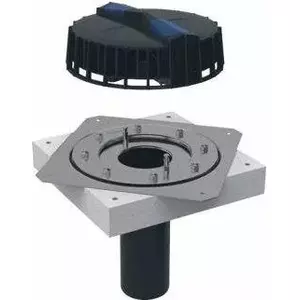 Roof drain Geberit Pluviwa with flange model 359.098.00.1