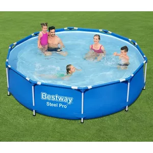 Frame Pool Bestway Steel Pro 305 cm – round above-ground pool, 305 cm diameter
