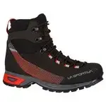 Pārgājienu zābaki La Sportiva Trango TRK GTX — izmērs 44.5, ūdensnecaurlaidīgi ar Gore‑Tex membrānu, krāsa carbon/goji