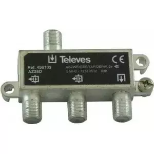 Splitter Televes AZ28D 2-way 5–1218 MHz, 8 dB insertion loss