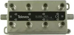 Splitter Televes AZ817D 8-way, 5–1218 MHz, 17 dB insertion loss