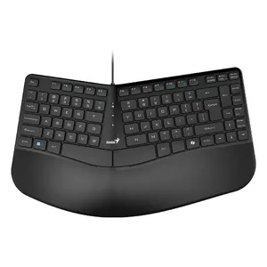 Wired USB Keyboard Genius Ergo KB-700 — CZ-SK layout, Black