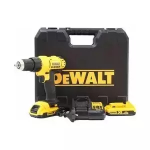 Electric screwdriver DeWalt DCD771D2 18V with 2x 2.0Ah batteries, 10000 RPM max, 2.6 kg