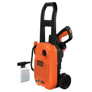Black & Decker BEPW1300L-QS kompakts elektriskais augstspiediena mazgātājs 1300W 110 bar 312 l/h oranžš