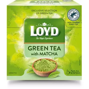 Tea Loyd Green Matcha 20 x 1.5 g single-serve sachets