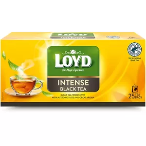 LoYD Black Tea Intense 25 x 2 g — Pack of 25 tea bags, 2 g each