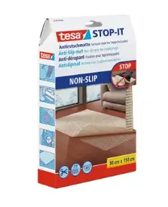 Rug underlay / Anti-slip pad Tesa 56167-00000-11, beige, 1500 x 800 mm