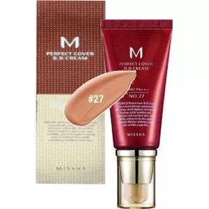 Крем BB Missha Perfect Cover SPF42/PA+++ 50 мл — оттенок 27 Honey Beige