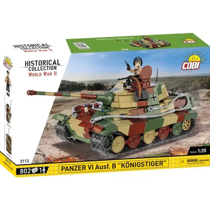 Būvniecības komplekts COBI Panzer VI Ausf. B Königstiger Photo 7