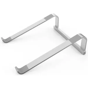 Notebook stand Tech-Protect ULS100 Silver — adjustable height, lightweight aluminum