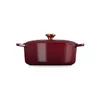 Le Creuset кастрюля 4.7 л овальная красная Photo 3