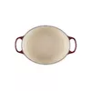 Le Creuset кастрюля 4.7 л овальная красная Photo 5