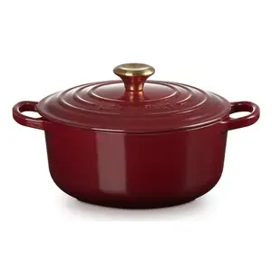 Saucepan Le Creuset 2.4 L Round, Red, Ø215×H141×D88 mm