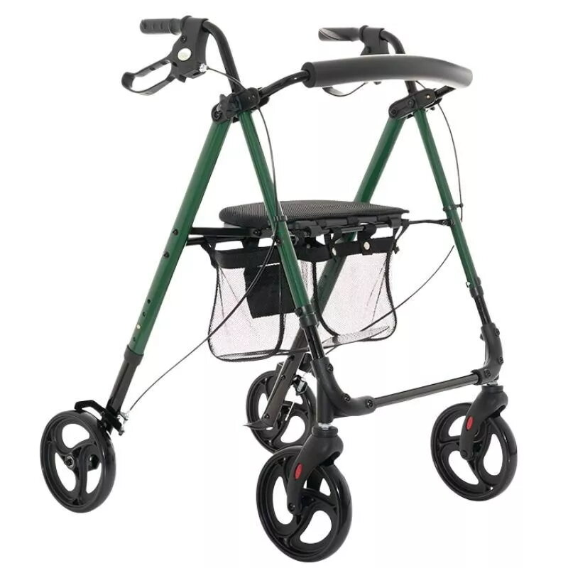 Rollators MDH Green ar sēdekli un