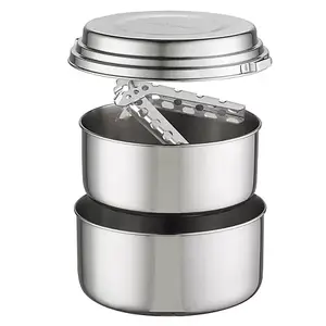 Pan set MSR 21720 Stainless steel 2 pcs