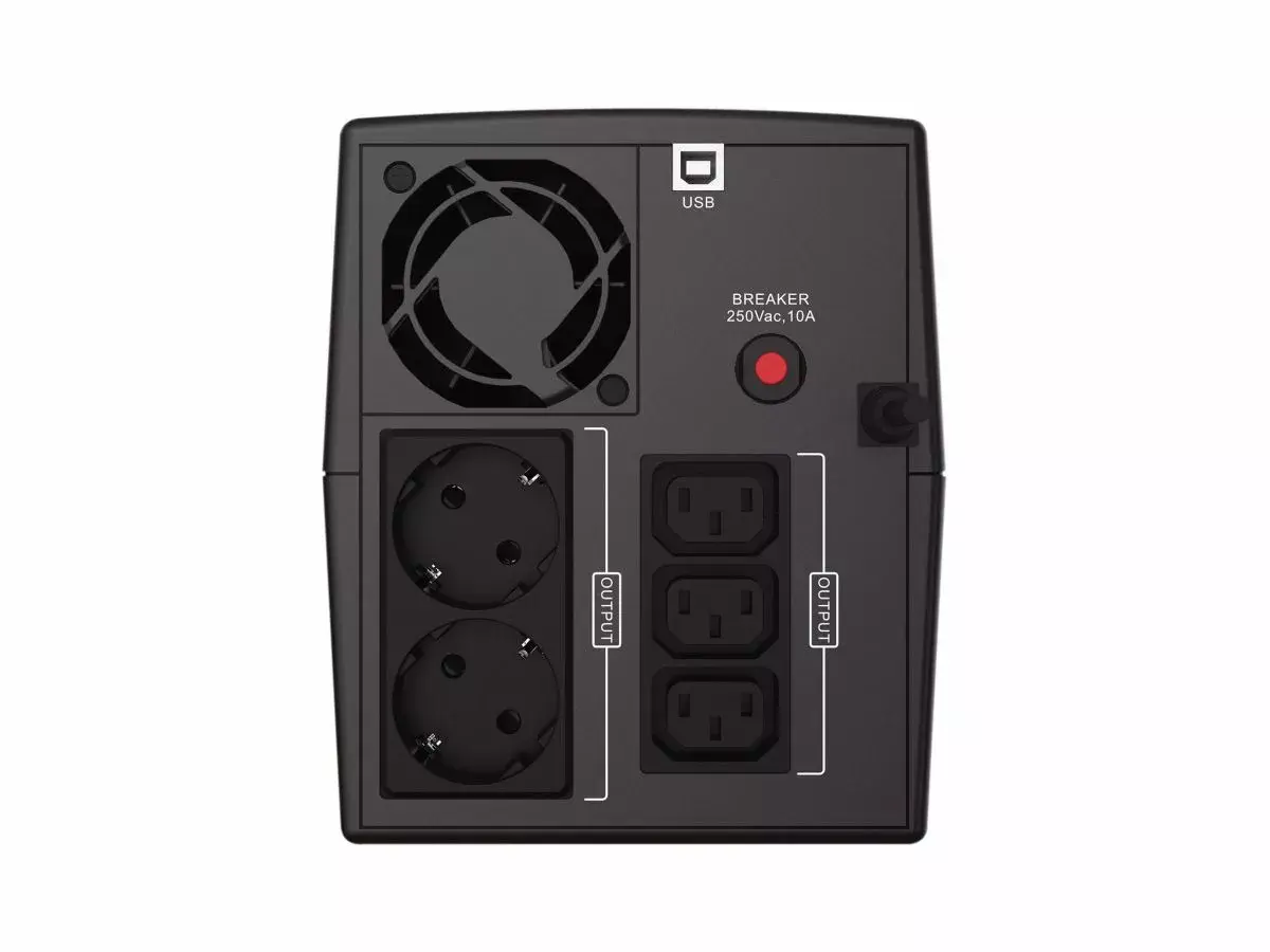 ИБП Conceptronic ZEUS08EM 1500VA 900W Photo 2