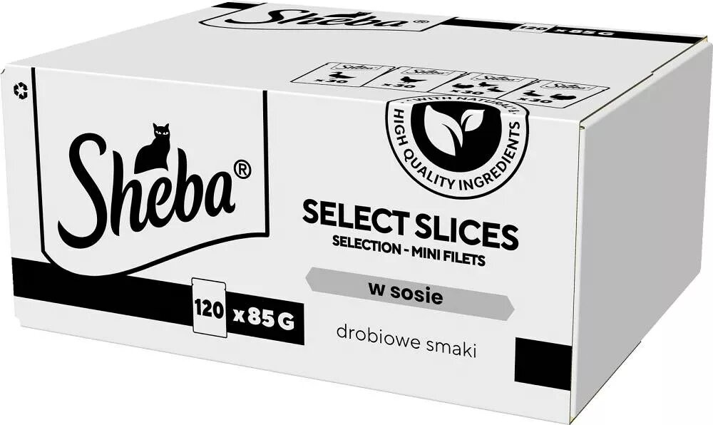Mitrs kaķu barība Sheba Select Slices