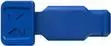 Knipex ColorCode Clip set KN 00 61 10 CB — 10 blue clips for tool identification