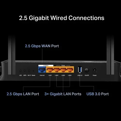 TP-Link Archer BE230 Wi-Fi 7 bezvadu maršrutētājs Photo 9