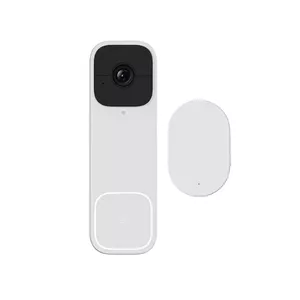 Беспроводной видеозвонок Woox R4331 — умный Wi‑Fi звонок с камерой 3MP, белый