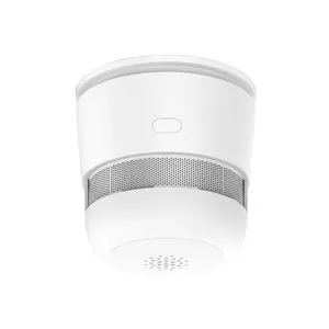 Bezvadu dūmu detektors Woox R7305 ZigBee Tuya — darbojas ar bateriju (CR123A)