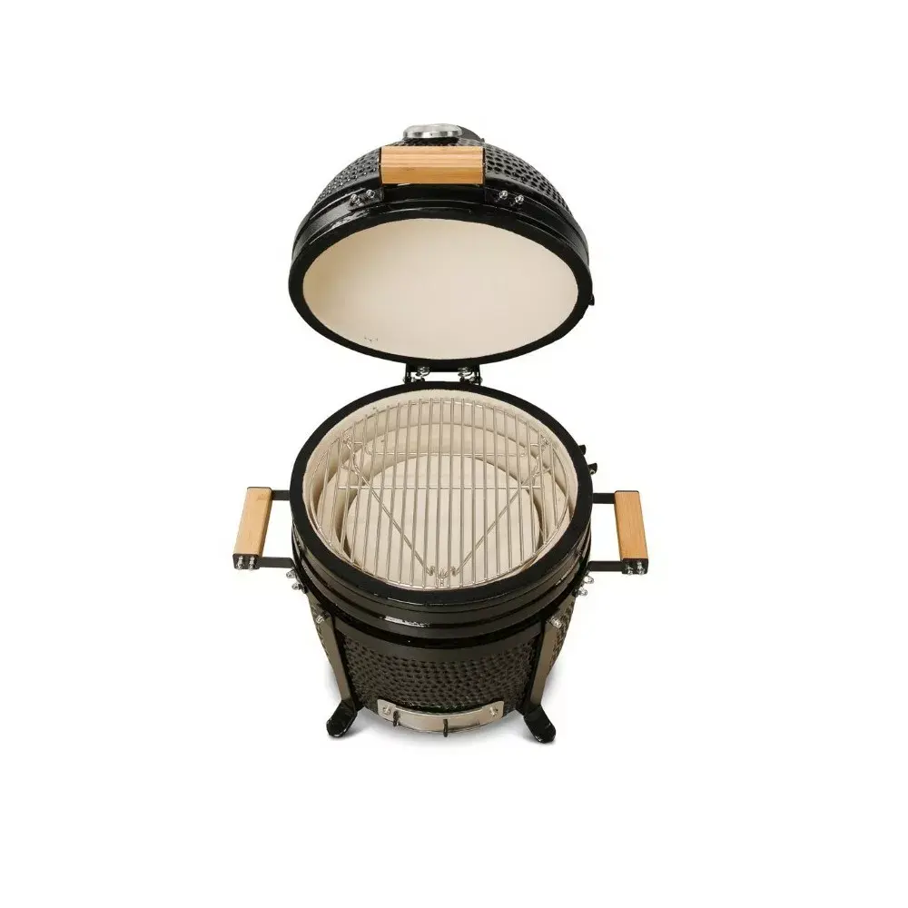 Керамический угольный гриль Kamado Bono Minimo 15 дюймов Photo 2