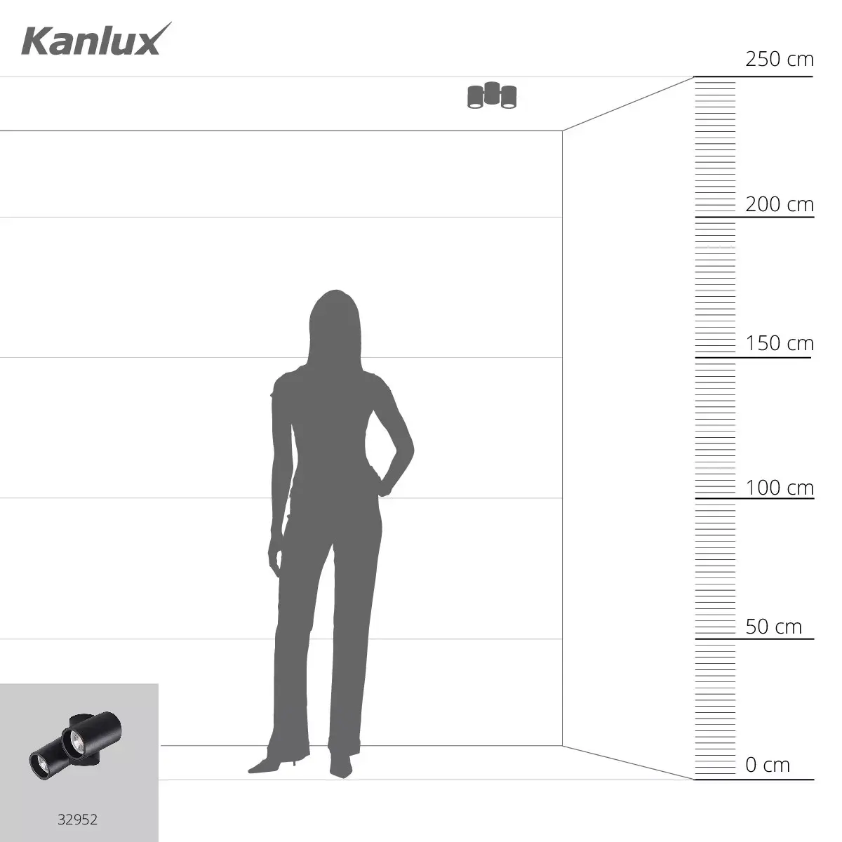 Потолочный светильник Kanlux Blurro 32952 GU10 Photo 7