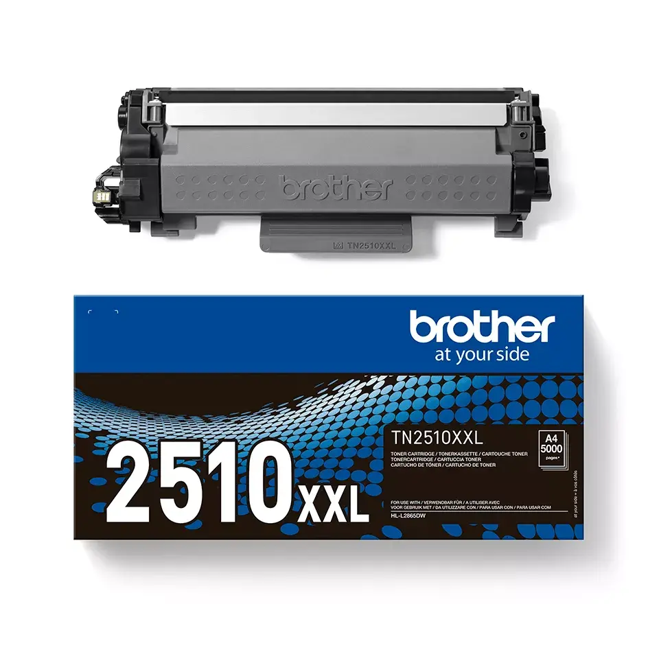 Brother TN2510XXL XXL melnais toneris Photo 3