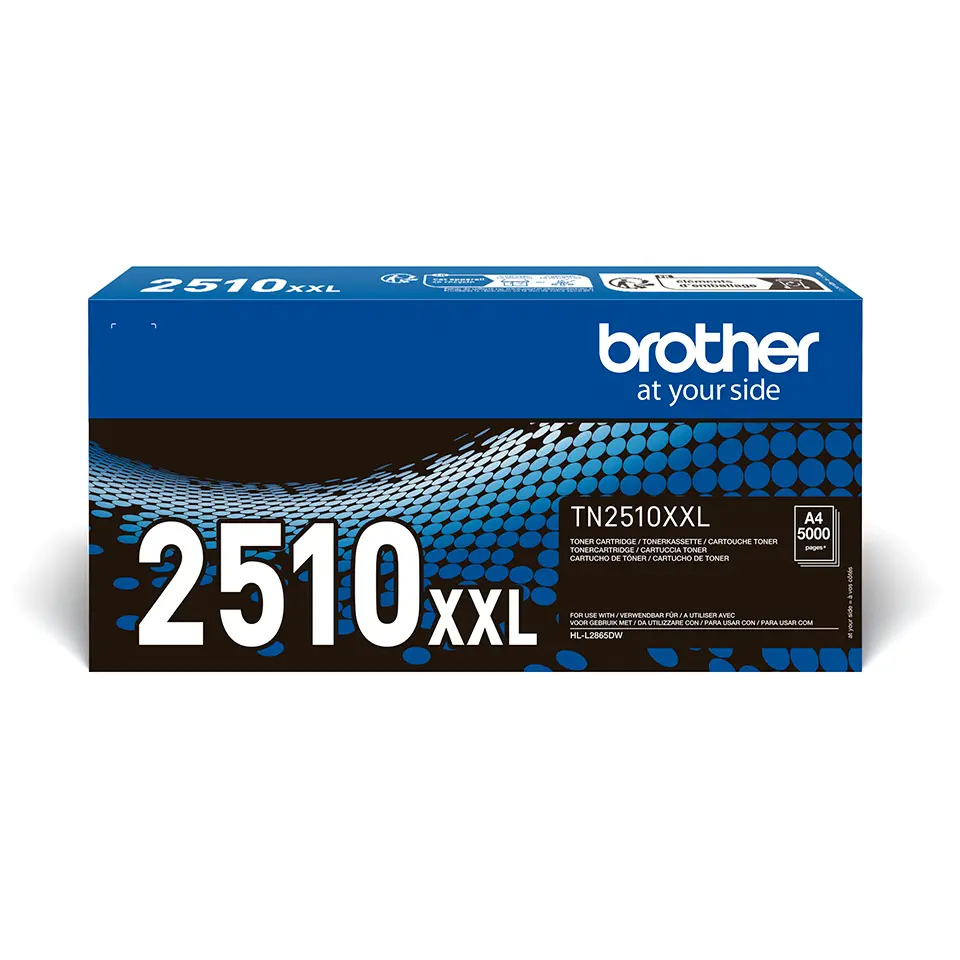 Brother TN2510XXL oriģinālais melnais toneris, īpaši