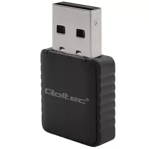 Беспроводной USB-адаптер QOLTEC 56988 Dual Band 1300Mbps USB 3.0