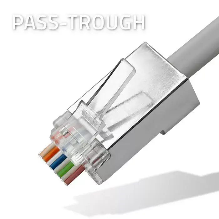 RJ45 штекер QOLTEC 54548 CAT6 FTP Photo 2