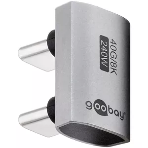 USB-C Gender Changer Goobay 74446 Silver Nickel/Gold Contacts