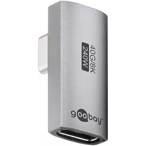 Goobay 74443 cable gender changer USB-C Silver USB-C to USB-C